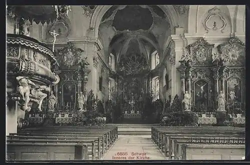 AK Schwyz, Inneres der Kirche