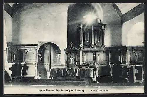 AK Aarburg, Innere Partien der Festung, Schlosskapelle