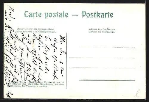 AK Weissbad b. Appenzell, Ortspartie aus der Vogelschau