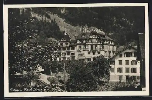 AK Vitznau, Hotel Kreuz