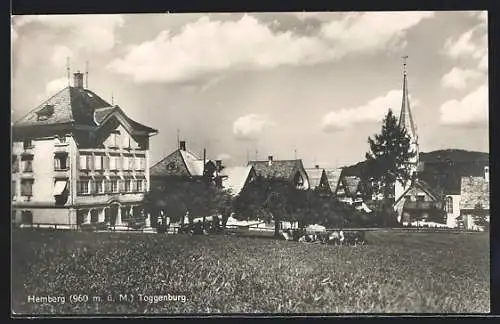 AK Hemberg, Ortspartie mit Kirche