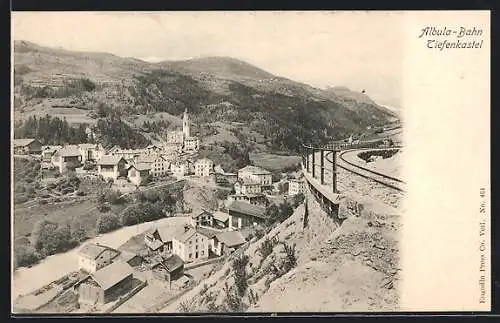 AK Tiefenkastel, Albula-Bahn