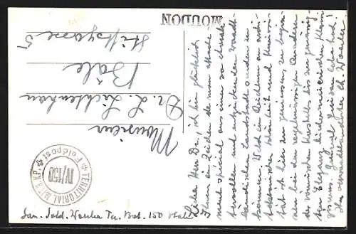 AK Moudon, Blick zur Kirche