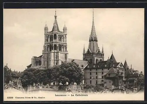 AK Lausanne, La Cathédrale