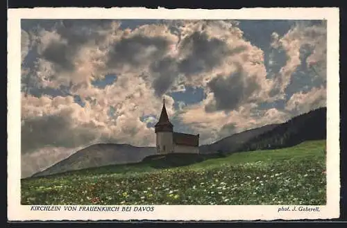 AK Frauenkirch, einsames Kirchlein