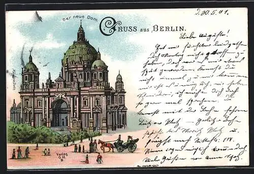 Lithographie Berlin, Der neue Dom