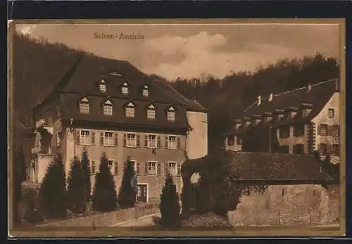 AK Wyhlen /Baden, Exerzitienhaus Himmelspforte, Seitenansicht