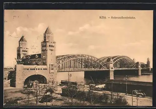 AK Köln, Hohenzollernbrücke