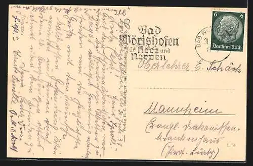 AK Bad Wörishofen, Im Kasinogarten