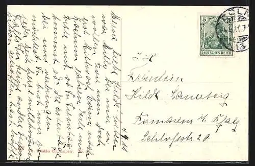 AK Köln-Neustadt, Deutscher Ring aus der Vogelschau