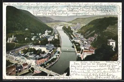 AK Bad Ems, Blick von der Mooshütte