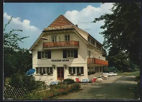 AK Freudenstadt-Lauterbad /Schwarzw., Pension Dürr J. Schweiger