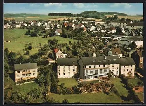 AK Altenkirchen /Westerwald, Ev. Landjugend-Akademie, Fliegeraufnahme