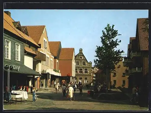 AK Werne /Lippe, Auf dem Moormannplatz