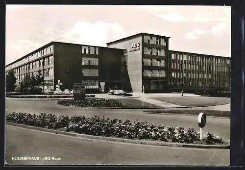 AK Heiligenhaus / Velbert, Blick zum AEG-Haus