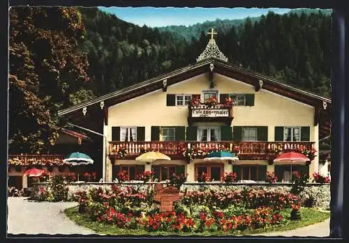 AK Rottach-Egern, Pension-Cafe Angermeier