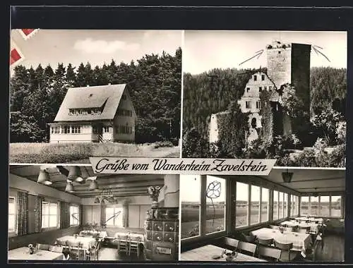 AK Zavelstein /Schwarzw., Wanderheim-Gaststätte Zavelstein