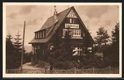 AK Oberhof /Thür., Blick auf Jugendherberge