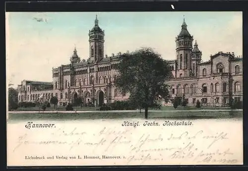 AK Hannover, Königl. Techn. Hochschule