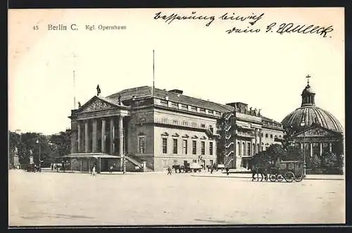 AK Berlin, Kgl. Opernhaus