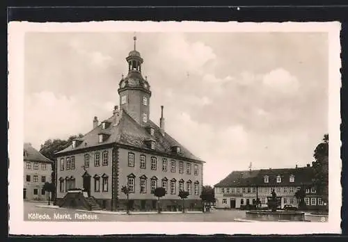 AK Kölleda, Markt und Rathaus