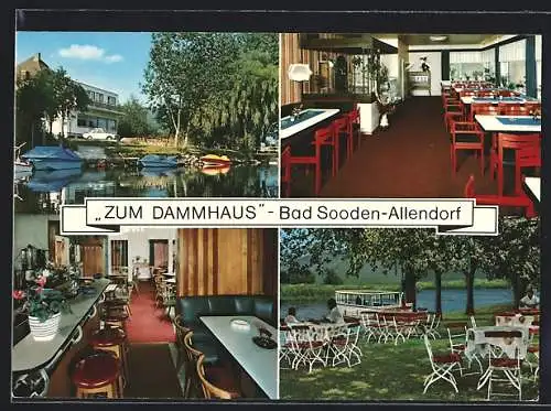 AK Bad Sooden-Allendorf, Gaststätte Zum Dammhaus, Inh. Fam. Bindbeutel