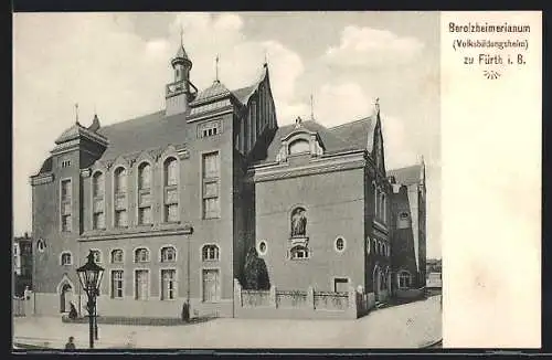 AK Fürth, Berolzheimerianum, Volksbildungsheim