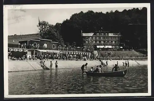 AK Neumarkt, Strand- und Waldhotel Wallersee