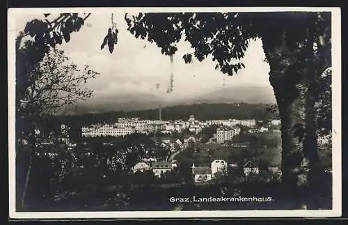 AK Graz, Blick auf das Landeskrankenhaus