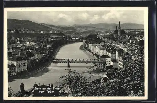 AK Steyr an der Enns, Blick vom Tabor aus
