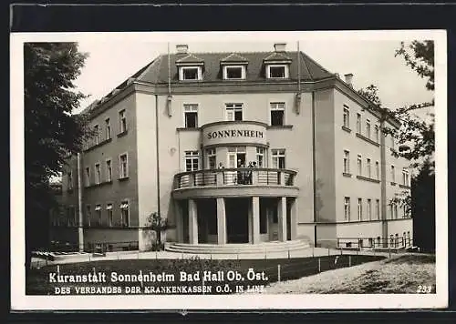 AK Bad Hall, Kuranstalt Sonnenheim des Verbandes der Krankenkassen O. Ö.