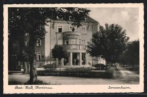 AK Bad Hall / Oberdonau, Hotel Sonnenheim