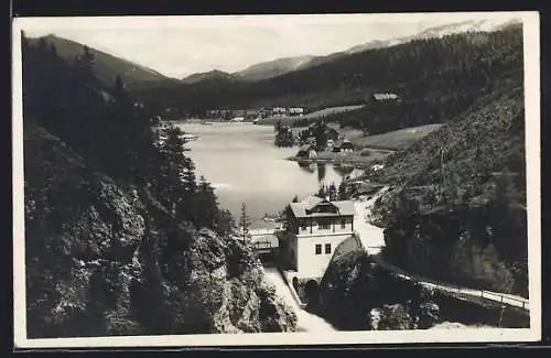 AK Mariazell, Hubertus See mit Umgebung