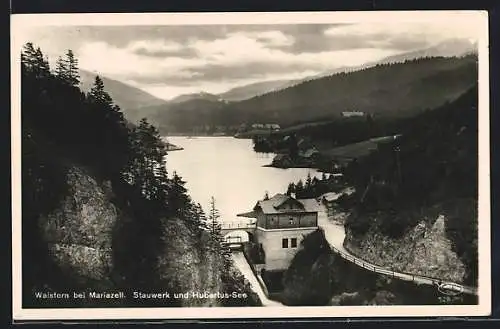 AK Mariazell, Stauwerk und Hubertus-See