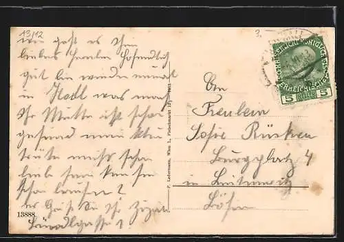 AK Bad Hall, Ortsansicht mit Kirche