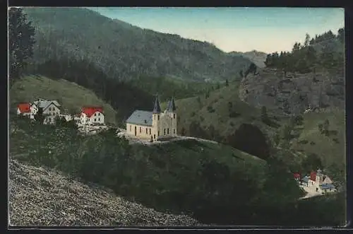 AK Ybbsitz, Wallfahrtskirche Maria Seesal und Ursprungskapelle