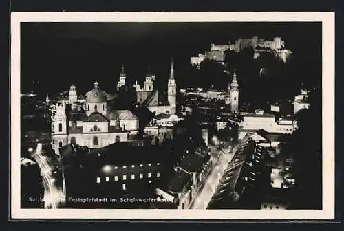 AK Salzburg, die Festspielstadt im Scheinwerferlicht