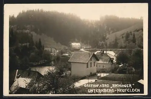 AK Unternberg-Neufelden, Gasthof & Bad Rachinger