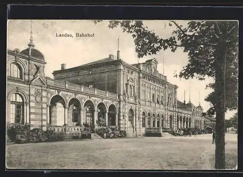 AK Landau / Pfalz, Bahnhof