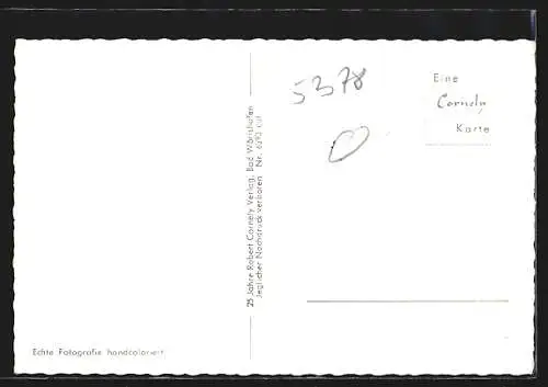 AK Blankenheim / Eifel, Teilansicht mit Kirchturm