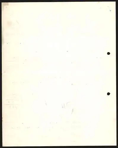 Rechnung Auerbach im Erzgebirge 1937, Richard Uhlig, Strumpffabriken, Betriebsgelände und Werk-Wohnungen