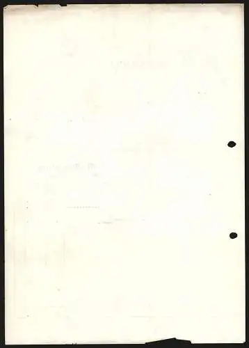 Rechnung Lübbecke 1940, Fr. Werneburg, Spezialfabrik für Durchschreibe-Erzeugnisse, Fabrikgelände und Schutzmarke Welü