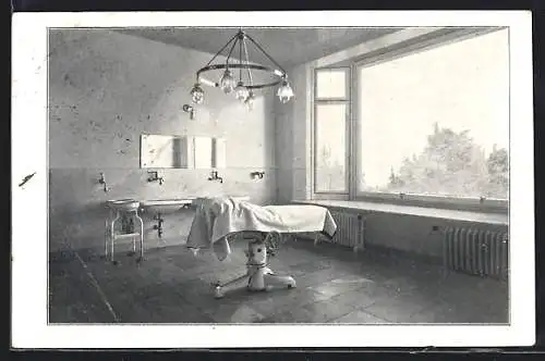 AK Rorschach, Operationszimmer im Krankenhaus