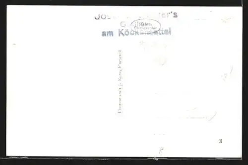 AK Mariazell, Köckensattel, Baumstümpfe auf einer Weide