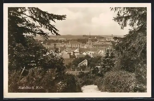 AK Mistelbach, Blick auf den Ort