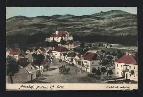 AK Pfarrkirchen im Mühlkreis, Altenhof mit Schloss