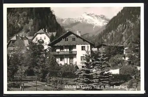 AK Mallnitz in Kärnten, Pension Haus Bergheim