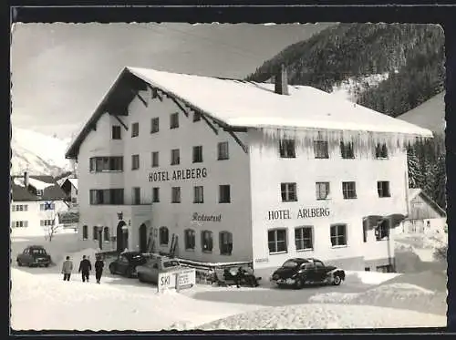 AK St. Anton a. Arlberg, Hotel Arlberg mit Restaurant
