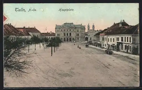 AK Tulln /N.-Oe., Blick über den Hauptplatz