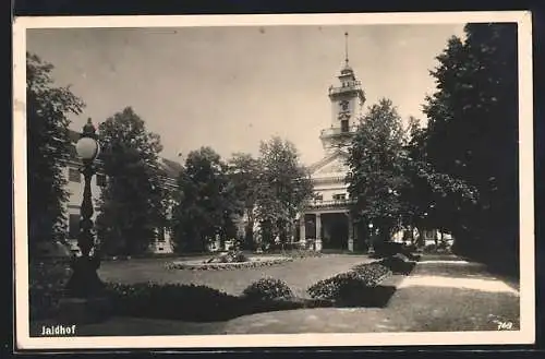 AK Jaidhof, Partie im Schlossgarten